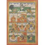 The Ten Mahavidya (Great Wisdom) Goddesses Jaipur, circa 1800-30