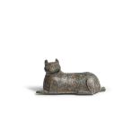 A Khorasan bronze weight in the form of a lion Persia, 12th Century