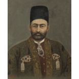 A high official of the Qajar Persian government, perhaps 'Ali Asghar Khan Amin al-Sultan (1858-19...