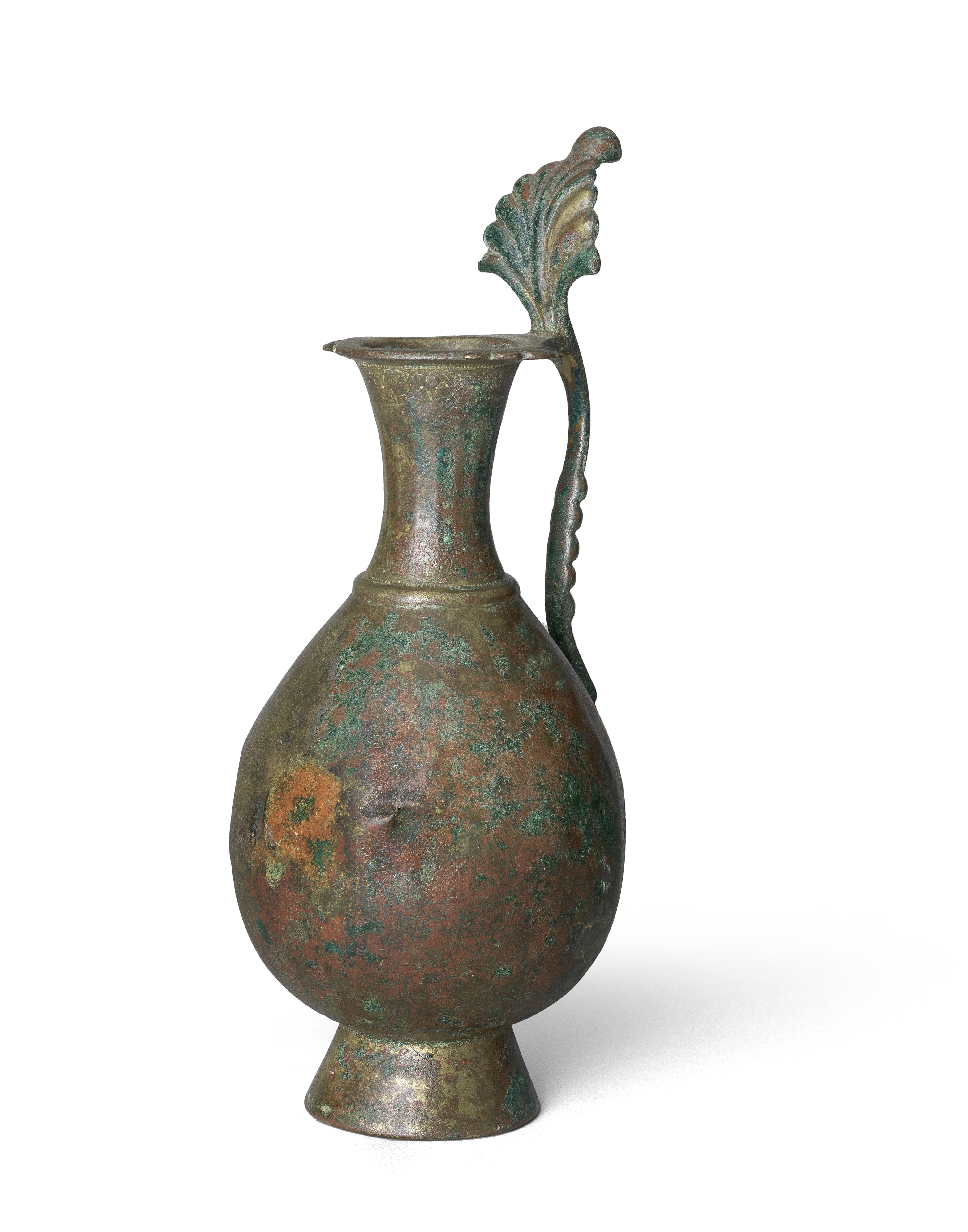 An Umayyad or early Abbasid bronze ewer Persia or Mesopotamia, 8th/ 9th Century