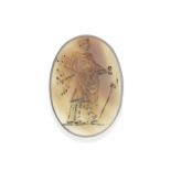 18TH-19TH CENTURY AGATE INTAGLIO