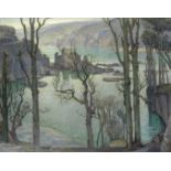 Samuel John Lamorna Birch, RA, RWS, RWA (British, 1869-1955) 'King Charles's Castle, Salcombe, S....