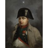 Circle of Charles Auguste (Baron de) Steuben (German, 1788-1856) Portrait of Napoleon, half length