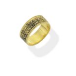 A Trafalgar-related gold memorial ring for John Scott,