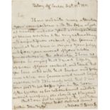 NELSON (HORATIO) Autograph letter signed ('Nelson & Bronte') to Captain John Fyffe, approving of...