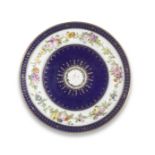 A very rare S&#232;vres plate from the service for Napoleon's mother, Laetitia Bonaparte (Madame ...