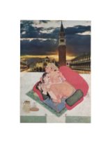 Gudmundur Erro (born 1932) Love in Venice n&#176;2 1980