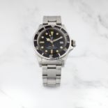 ROLEX. RARE MONTRE BRACELET EN ACIER AVEC DATE MOUVEMENT AUTOMATIQUE ROLEX. A RARE STAINLESS STEE...