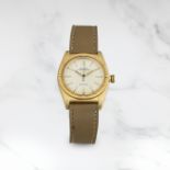 ROLEX. MONTRE BRACELET EN OR JAUNE 18K (750) BUBBLE BACK MOUVEMENT AUTOMATIQUE ROLEX. AN 18K GOLD...