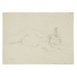 Jules Pascin (1885-1930) Rebecca (there is a further pencil sketch with printed signature and stu...