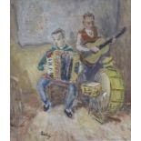 Robert Pikelny (Polish, 1904-1986) A two boy band