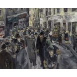 Saul Yaffie (Paul Jeffay) (1898-1957) La Rue des Rosiers