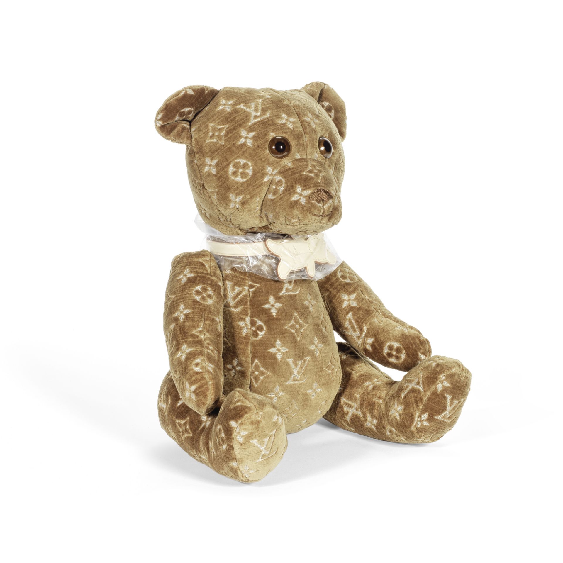 Louis Vuitton A Limited Edition 2005 & 2020 DouDou Teddy Bear, 2020 (includes booklet and box)