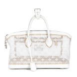 Louis Vuitton A Monogram Transparence Lockit East/West Bag, Spring/Summer 2012 (includes padlock,...