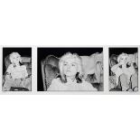 Chalkie Davies (Welsh, born 1955) Debbie Harry In An Easy Chair, 1976, printed later