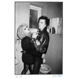 Chalkie Davies (Welsh, born 1955) Sid Vicious & Nancy Spurgen, 1978, printed later