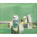 Khadeir Al Shakarji (Iraq, 1937-2006) Abstraction in Green