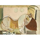 Jewad Selim (Iraq, 1919-1961) Man and Horse