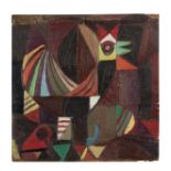 Shakir Hassan Al Said (Iraq, 1925-2004) Cubist Cockerel