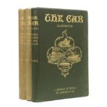 The Car Illustrated' three bound Volumes 13, 16 and 17 for 1905 and 1906, ((3))