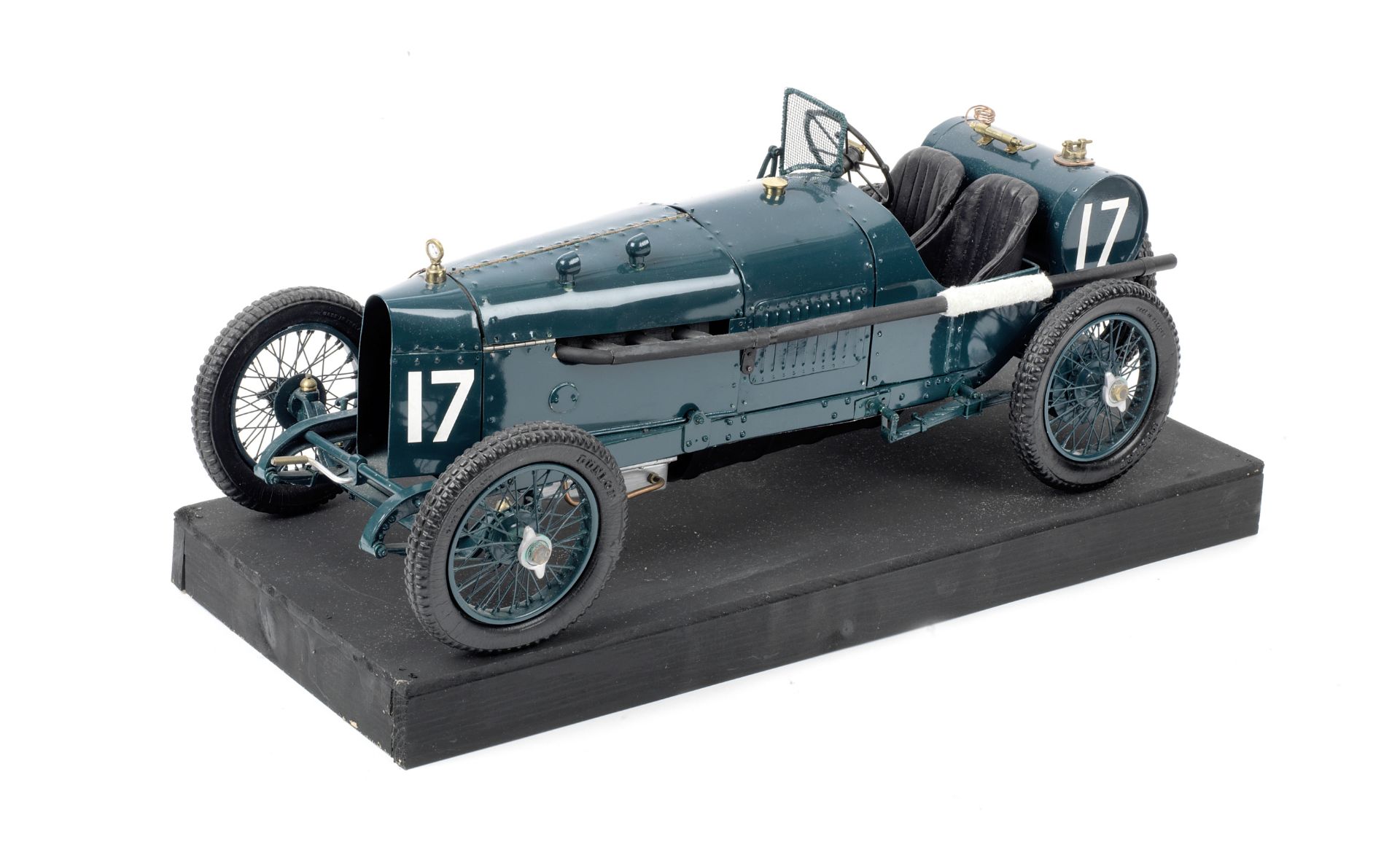A 1:8 scale model of a 1914 RAC Tourist Trophy Grand Prix Vauxhall,