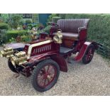 Ex-Sword Collection,1907 De Dion Bouton Type AL 8hp Two-Seater with Spider Chassis no. 714 Engin...