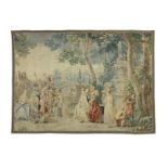 A charming Flemish tapestry after Philippe de Hondt probably 18th century 334cm x 238cm