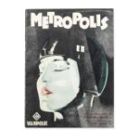 Metropolis: A British Souvenir Programme for the Premier Presentation of the Film at Marble Arch ...