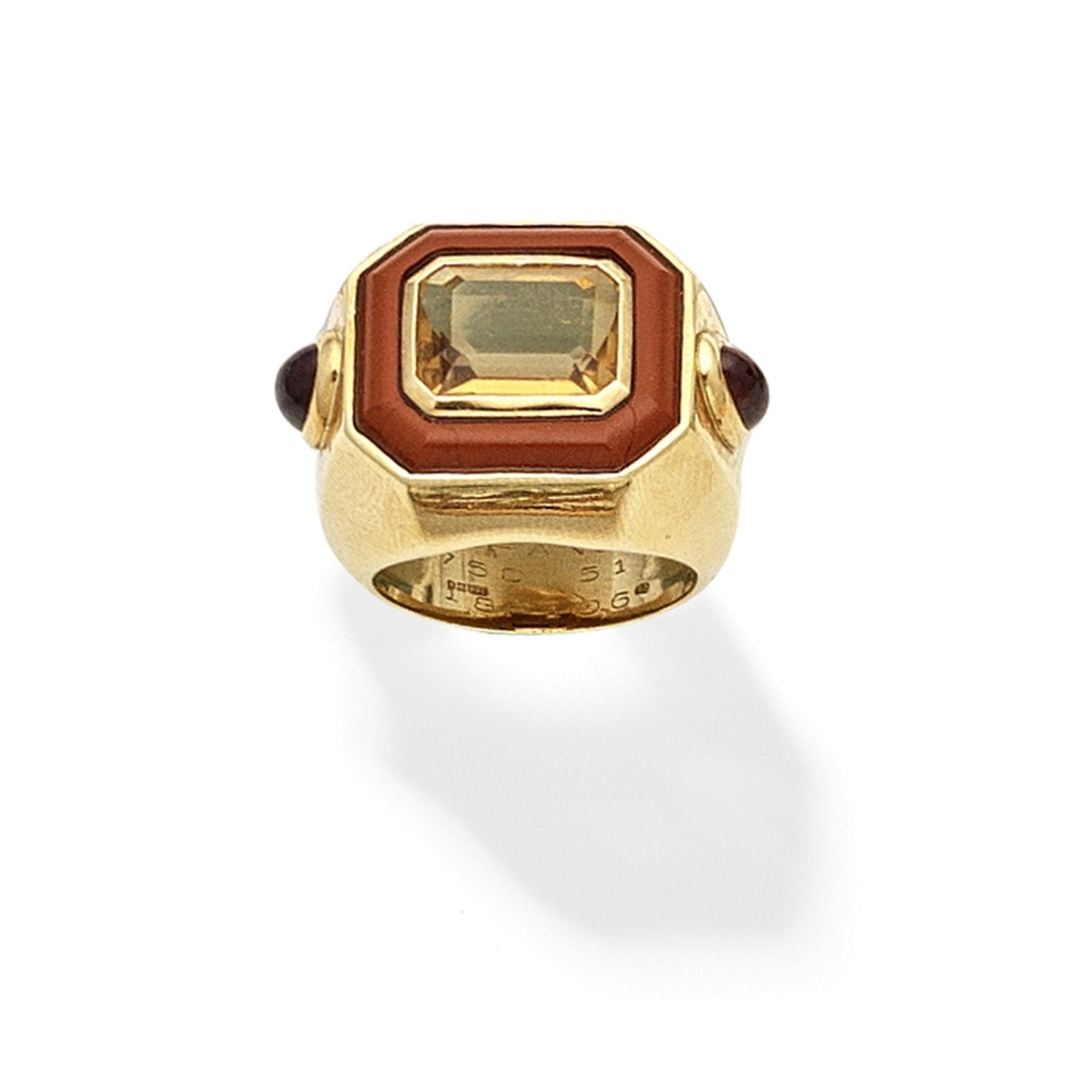 CHANEL: GEM-SET DRESS RING