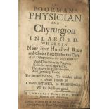 COELSON (LANCELOT) The Poor-mans Physician and Chyrurgion Inlarged. Wherein Neer Four Hundred Rar...