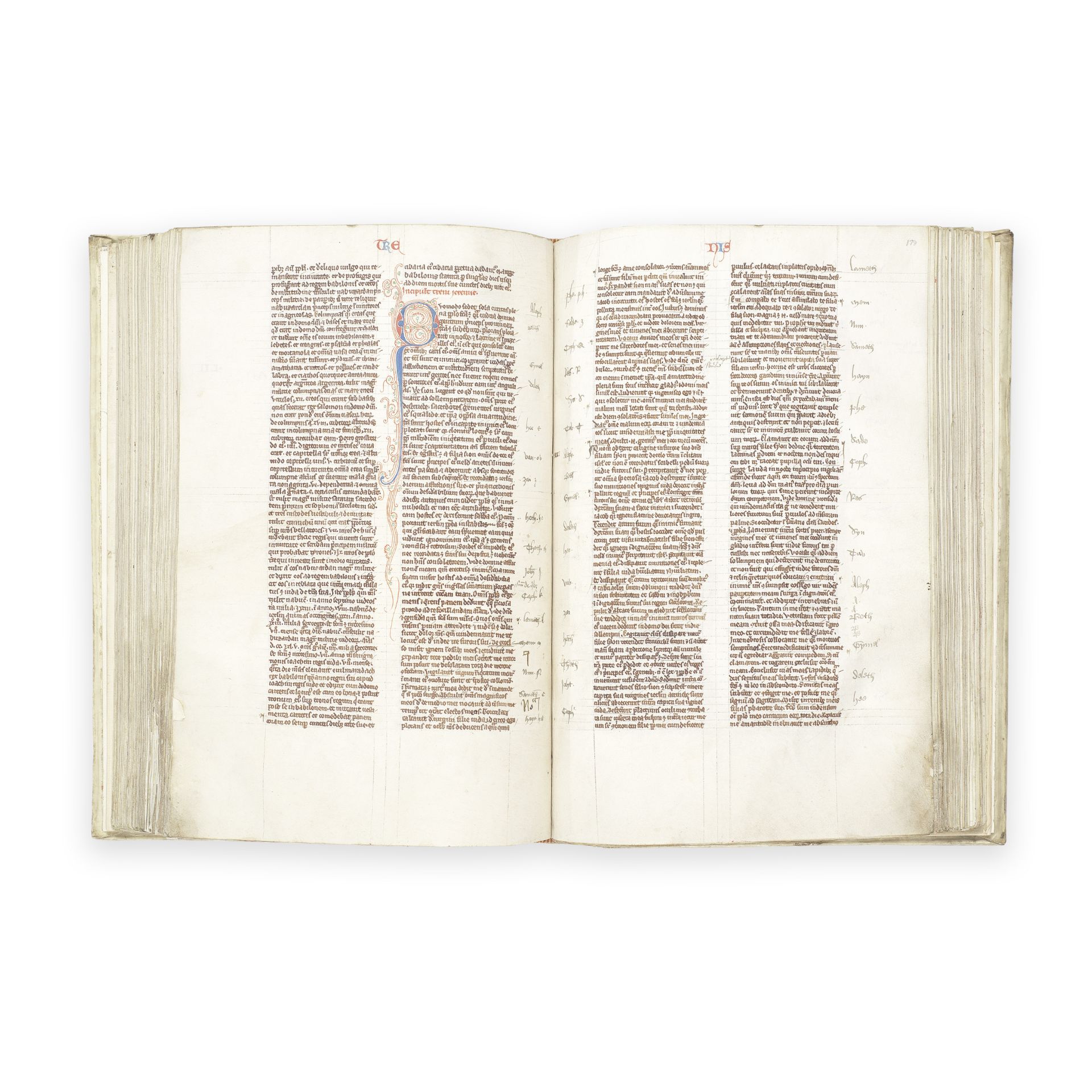 BIBLE, in Latin Manuscript on vellum, [England or Northern France, mid-thirteenth century]