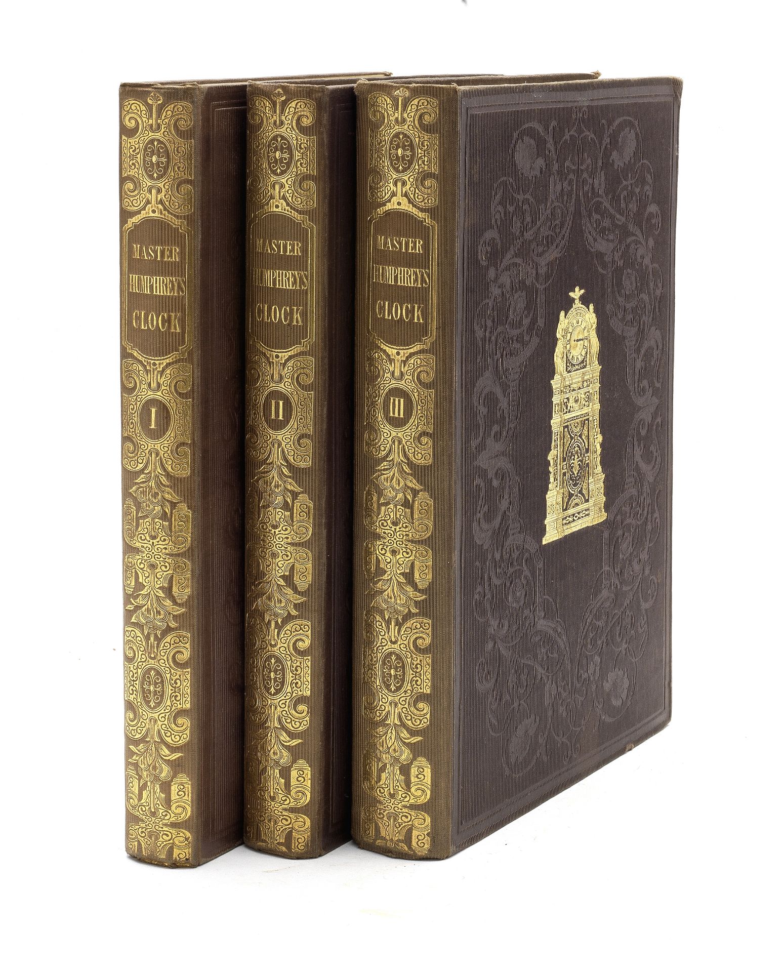 DICKENS (CHARLES) Master Humphrey's Clock, 3 vol., FIRST EDITION IN BOOK FORM, Chapman & Hall, 18...