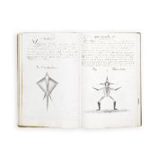 NAVAL - MANUSCRIPT EXERCISE BOOK Manuscript exercise book, c.1828-1829