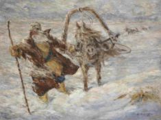 Vadim Dmitrievitch Falileev (1879-1950) Blizzard