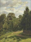 Nicolai Petrovich Krymov (Russian, 1884-1958) Path through the forest