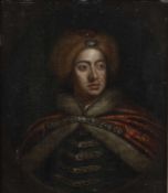 English School Portrait of Tsar Peter the Great as the Grand Czar of Muscovy, c. 1698