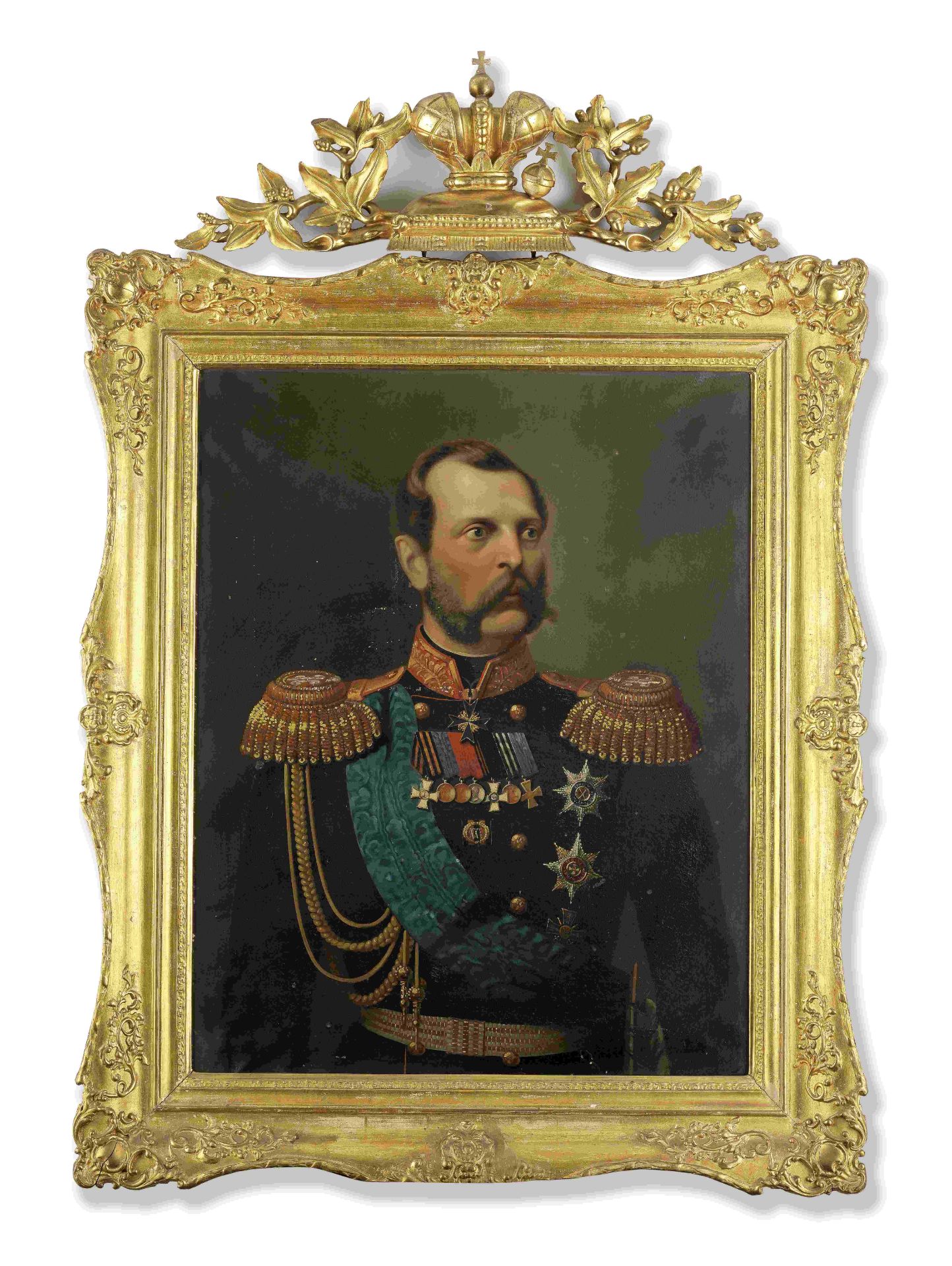 Russian School Portrait of Emperor Alexander II