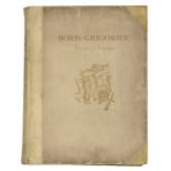 GRIGORIEV, BORIS. 1886-1939. Boris Grigoriev. Faces of Russia., London: n.p., 1924.