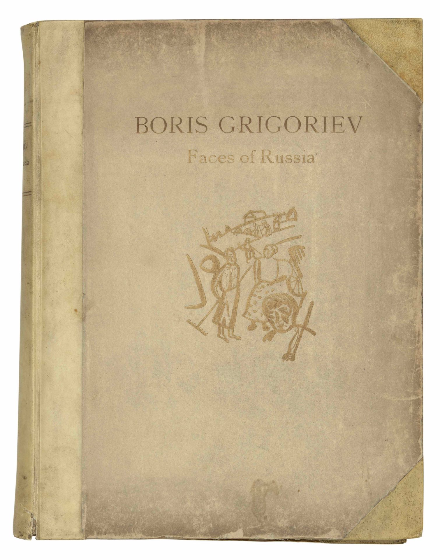 GRIGORIEV, BORIS. 1886-1939. Boris Grigoriev. Faces of Russia., London: n.p., 1924.