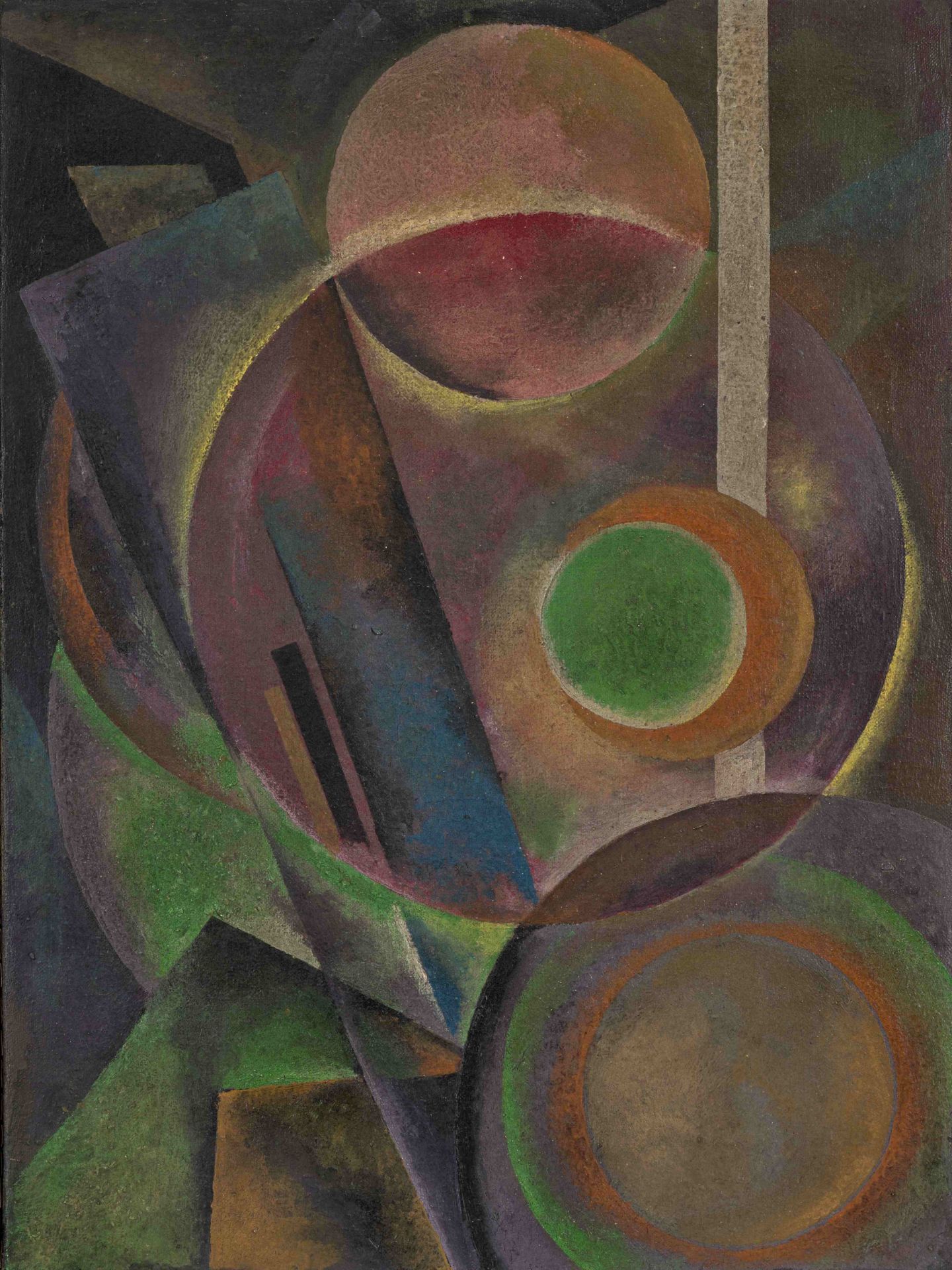 Attributed to Elena Winogradova Abstract composition