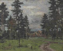 Petr Ivanovich Petrovichev (Russian, 1874-1947) Woodlands