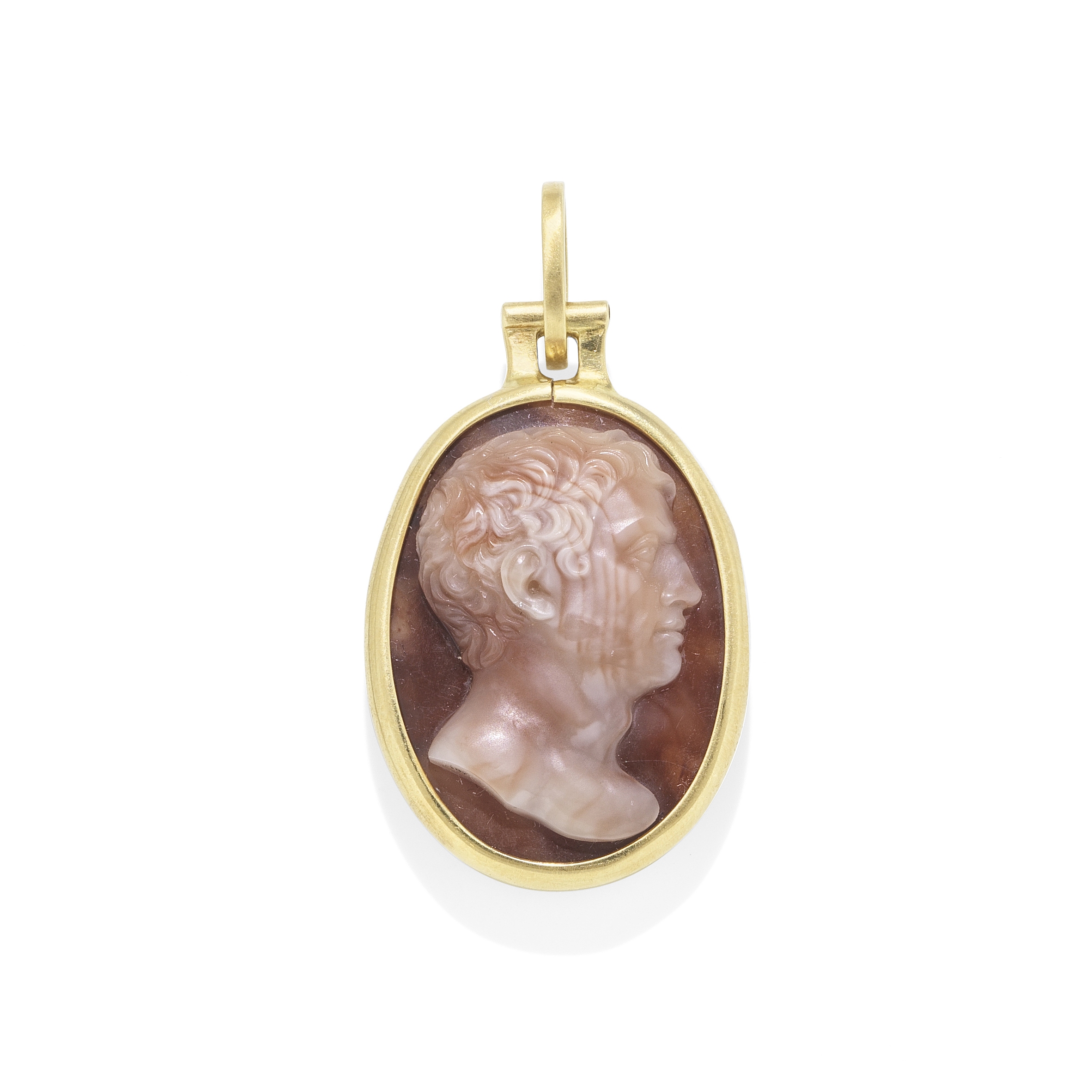 DOUBLE-SIDED CARNELIAN CAMEO, 18TH-19TH CENTURY