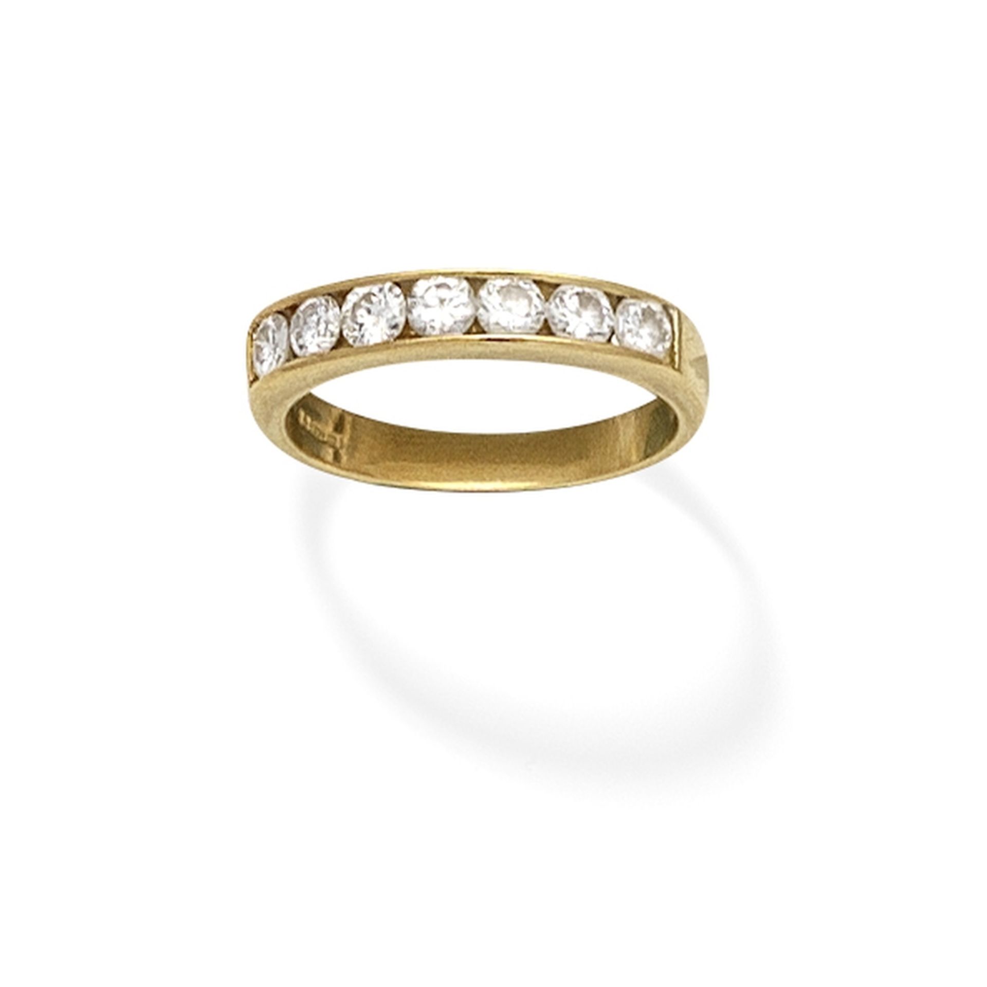 DIAMOND HALF ETERNITY RING,