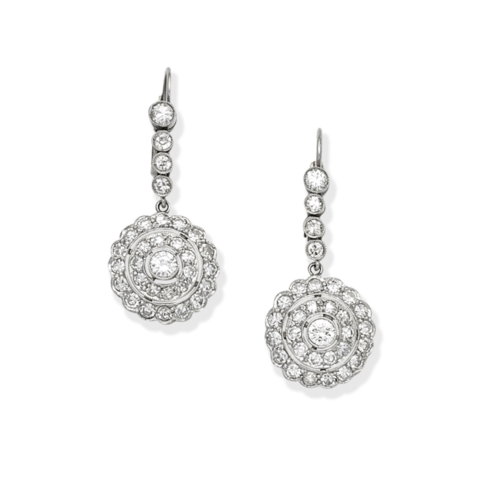 DIAMOND PENDENT EARRINGS