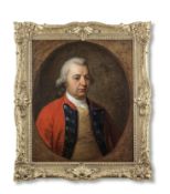 Angelica Kauffmann (Coire 1740-1807 Rome) Portrait of General James Masterson MP., bust-length, i...