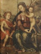 Follower of Domenico Beccafumi (Montaperti near Siena circa 1486-1551 Siena) The Madonna and Chil...