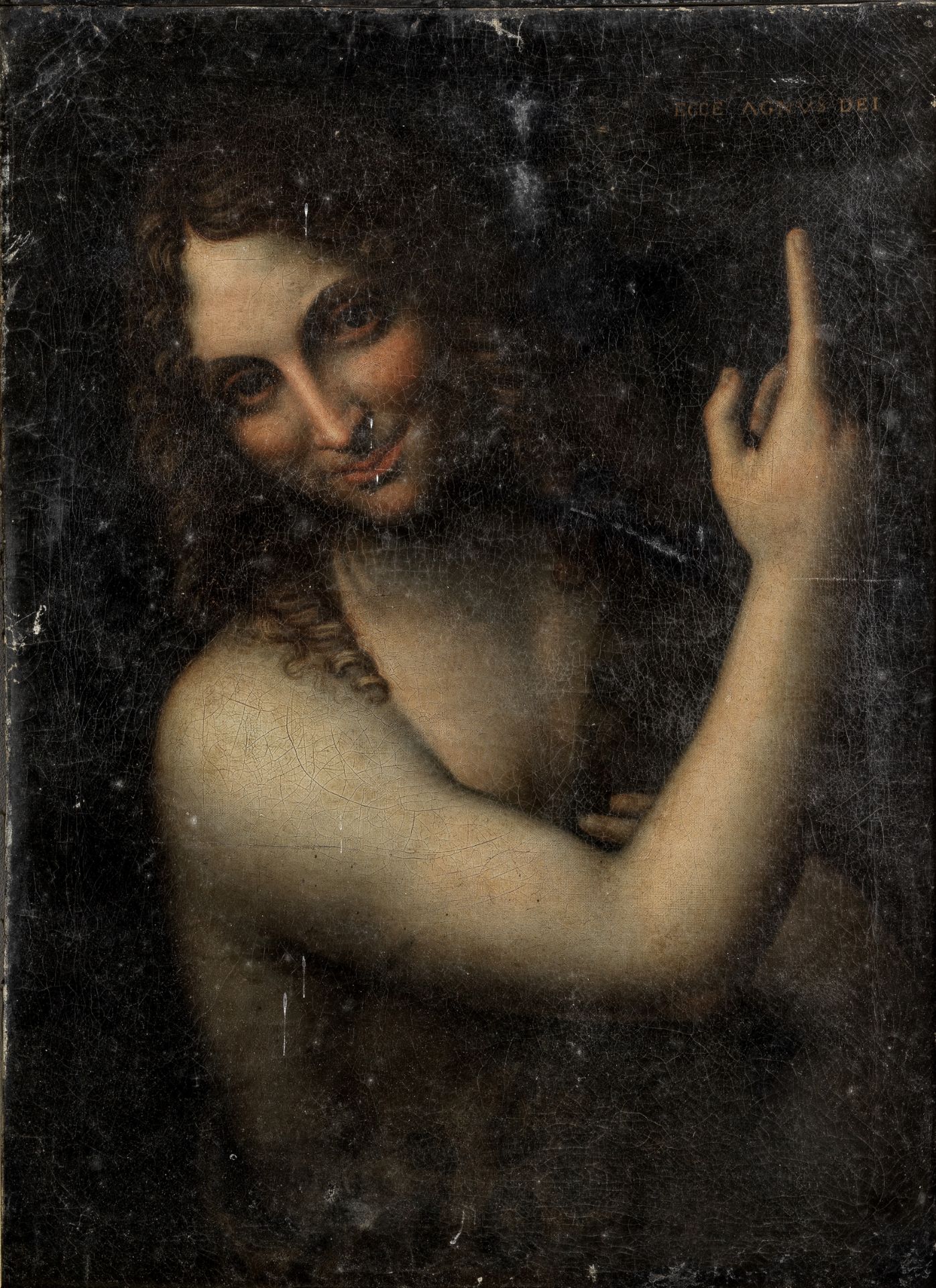 After Leonardo da Vinci, 18th Century Saint John the Baptist