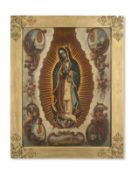 Miguel Cabrera (Oaxaca 1695-1768 Mexico City) The Virgin of Guadalupe