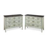 A pair of French commodes Early 20th century (2)