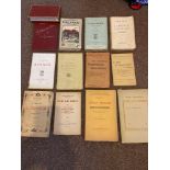 A collection of French paperback books to include L'Alsace and a first edition titled 'Les